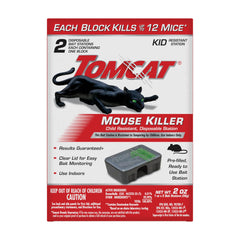 Tomcat Mouse Killer Child Resistant Disposable Station front view