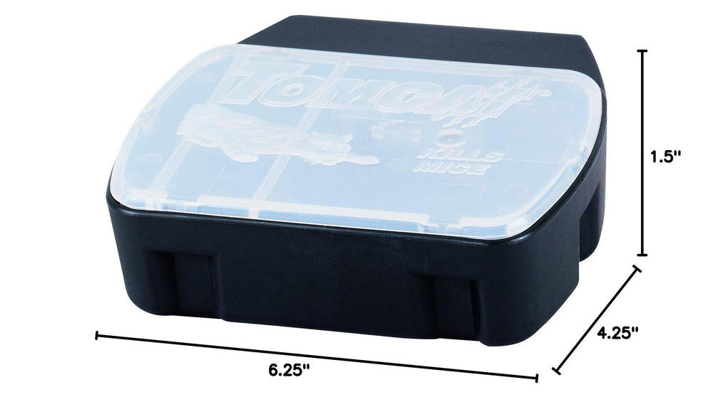 Tomcat Mouse Killer package showing contents and specifications