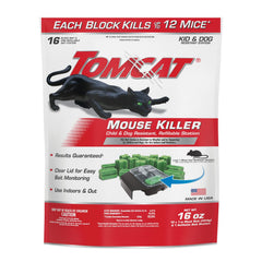Tomcat Mouse Killer refillable station with bait blocks