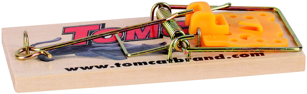 Tomcat Mouse Trap wooden traps in packaging