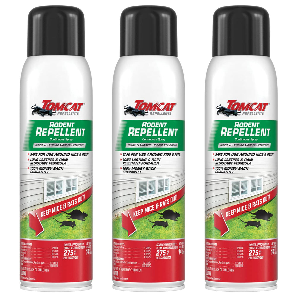 Tomcat Rodent Repellent Continuous Spray 14 oz Coconut Scent front view