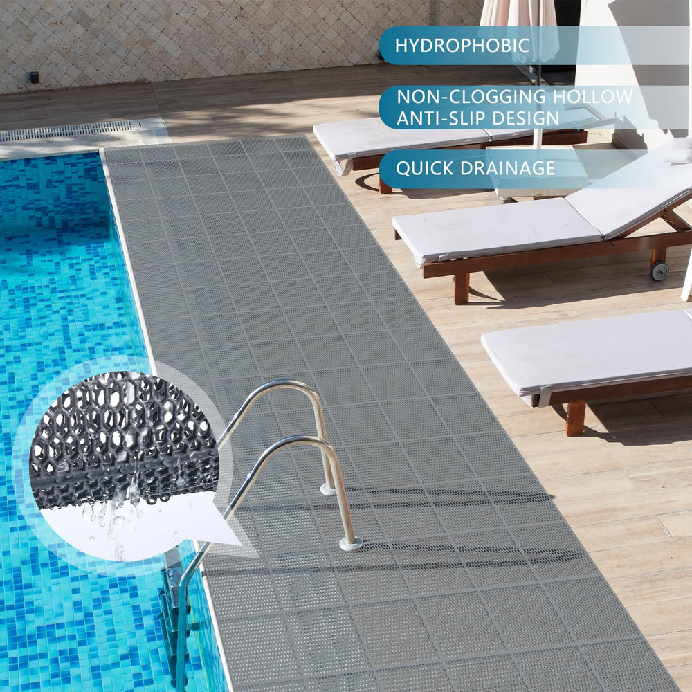 Tondiamo Pool Mats cut to fit a specific area