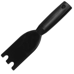 TonGass Grill Scraper Tool front view, black nylon material