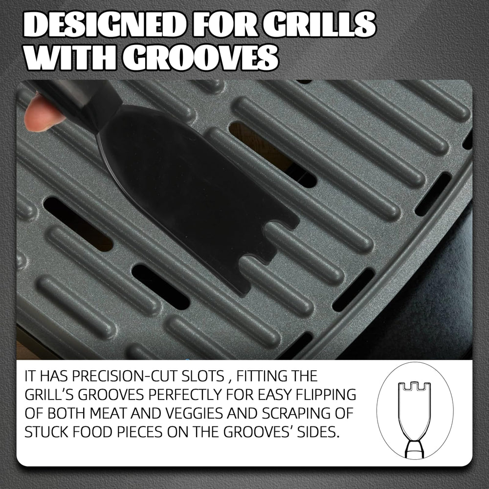 TonGass Grill Scraper Tool in use on a George Foreman grill