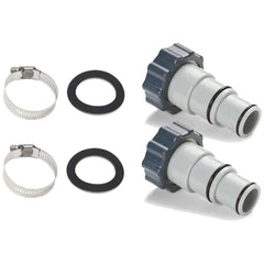 TonGass Replacement Threaded to Clamp Style Hose Adapter front view
