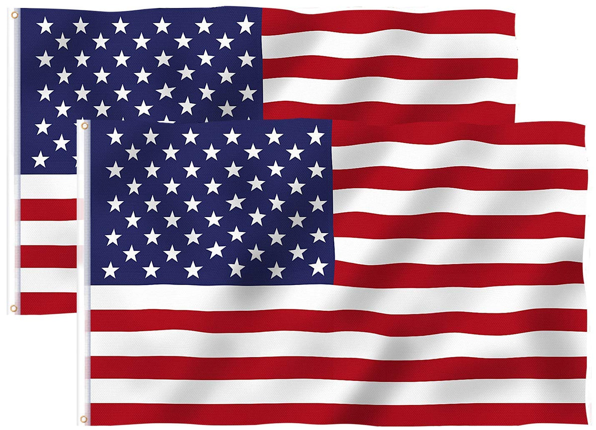TONOS 3x5 Ft American Outdoor Flag front view