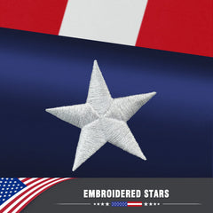 TONOS American Flag 3x5 FT displayed outdoors