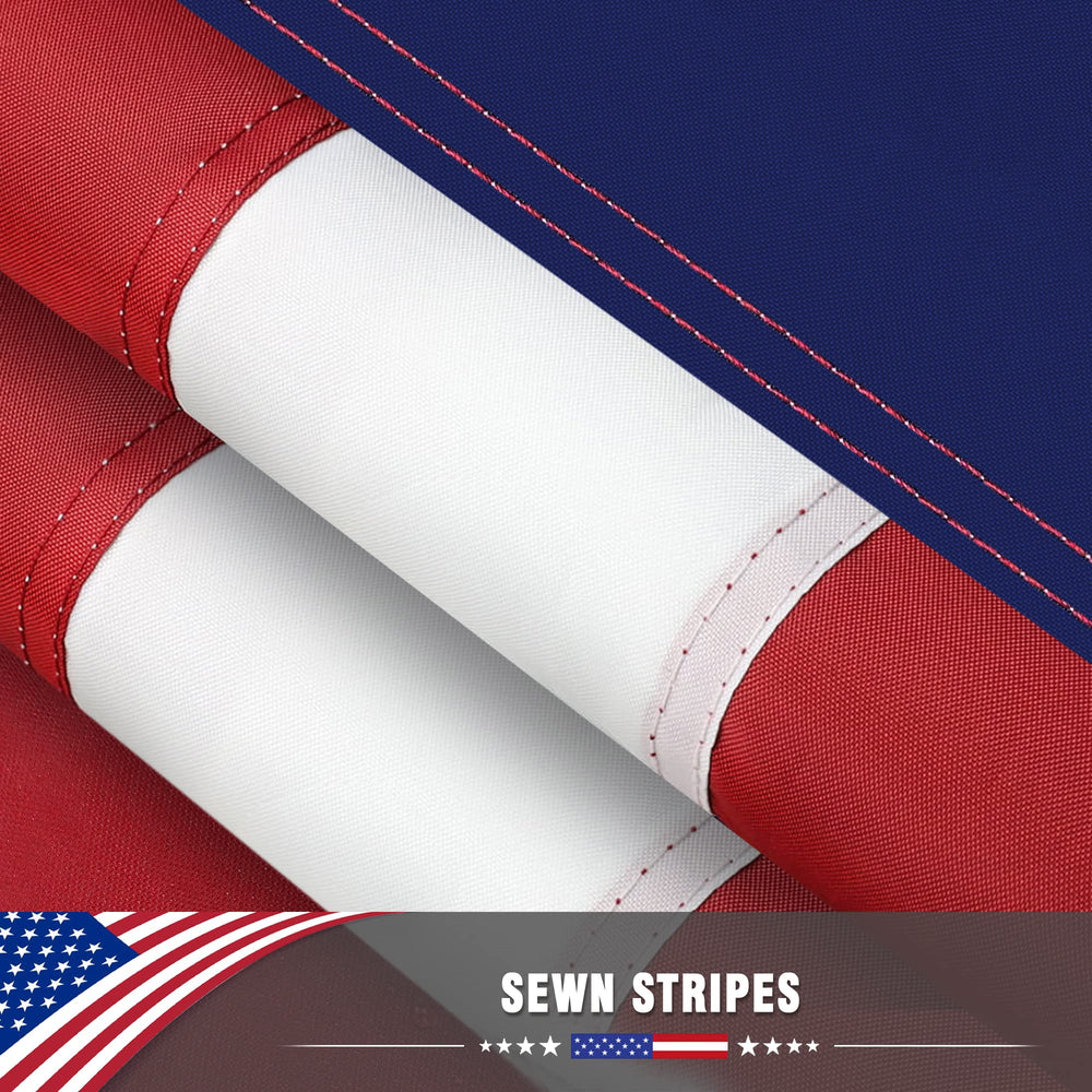 TONOS American Flag 3x5 FT vibrant colour close-up