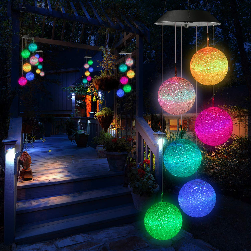 Toodour Solar Wind Chime packaging details