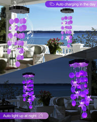Toodour Solar Wind Chimes in gift box packaging