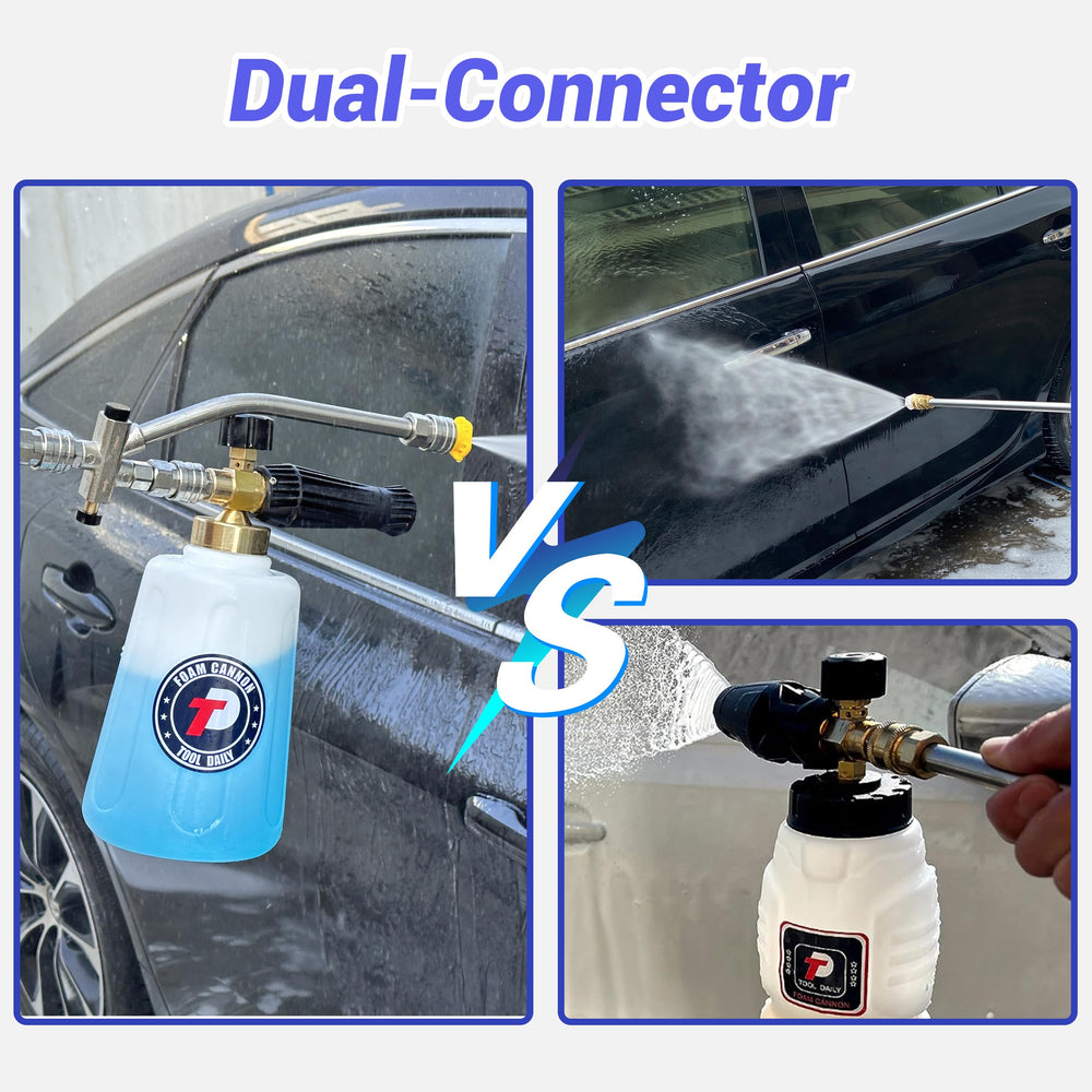 Tool Daily Foam Cannon 1.5L back view showcasing the nozzle