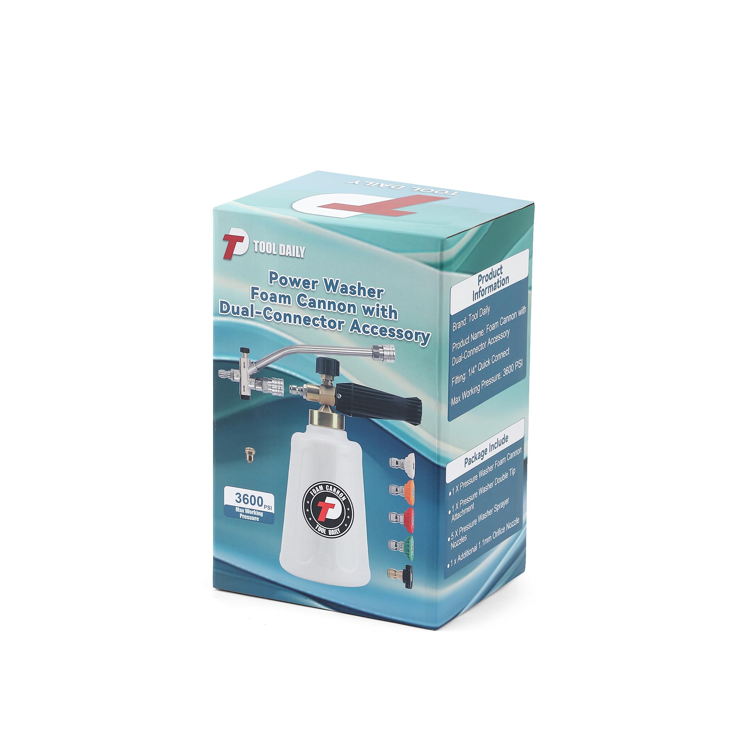 Tool Daily Foam Cannon 1.5L with additional nozzle included