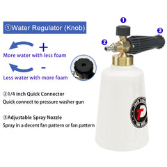 Tool Daily Foam Cannon with 1.1mm orifice nozzle
