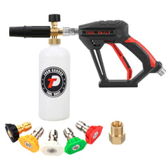 Tool Daily Pressure Washer Gun front view with foam cannon