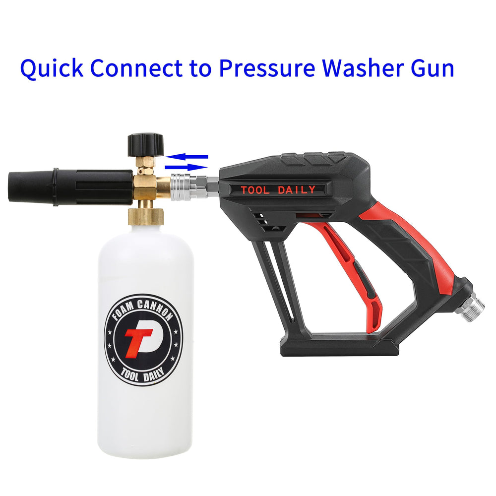 Tool Daily Pressure Washer Gun with user instructions