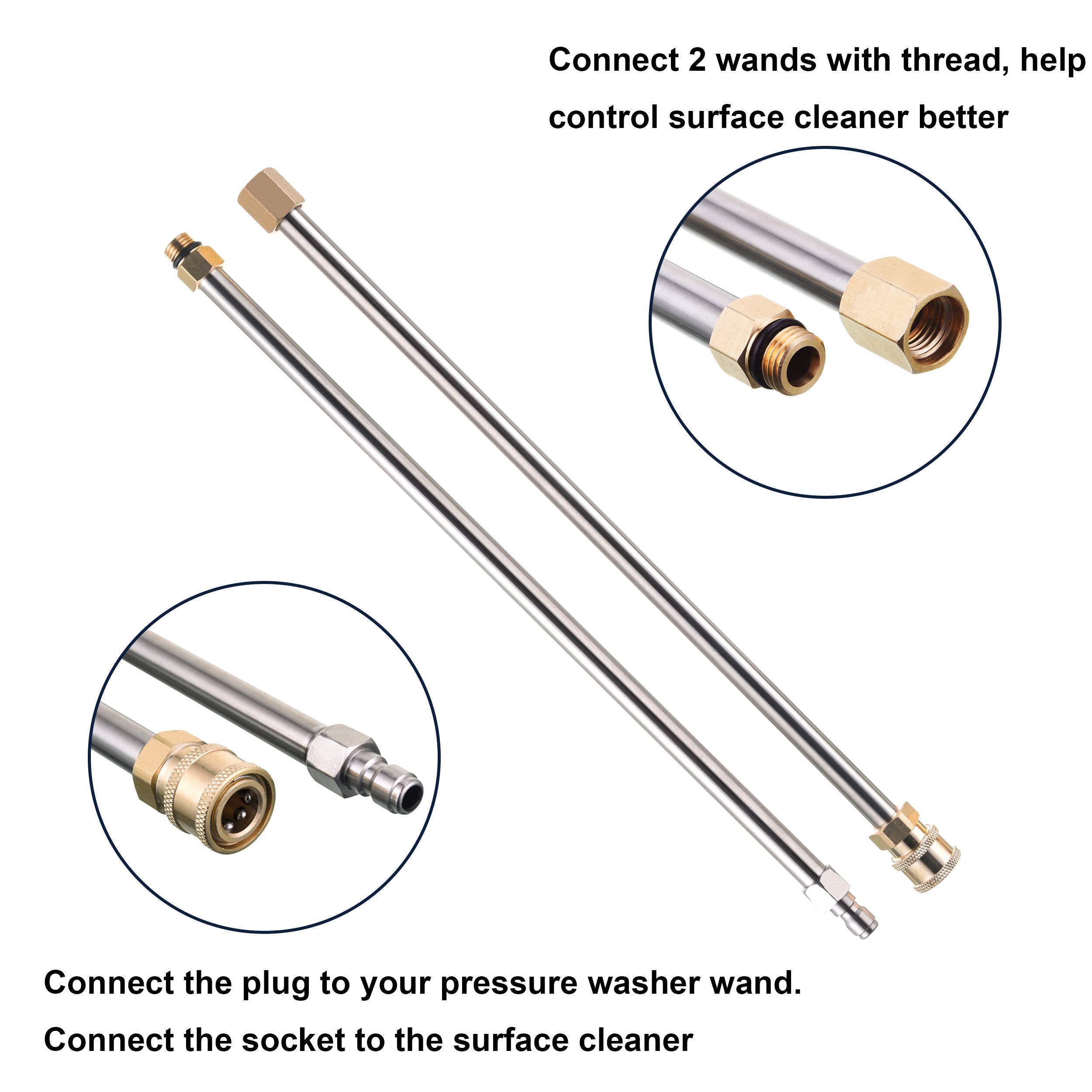 Tool Daily pressure washer surface cleaner from top view