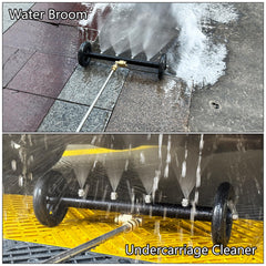 Tool Daily undercarriage cleaner with 90-degree angled wand