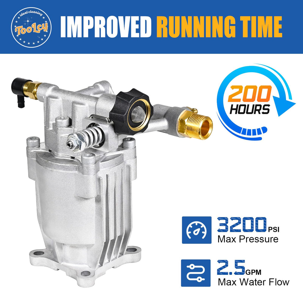 TOOLCY Pressure Washer Pump installation instructions