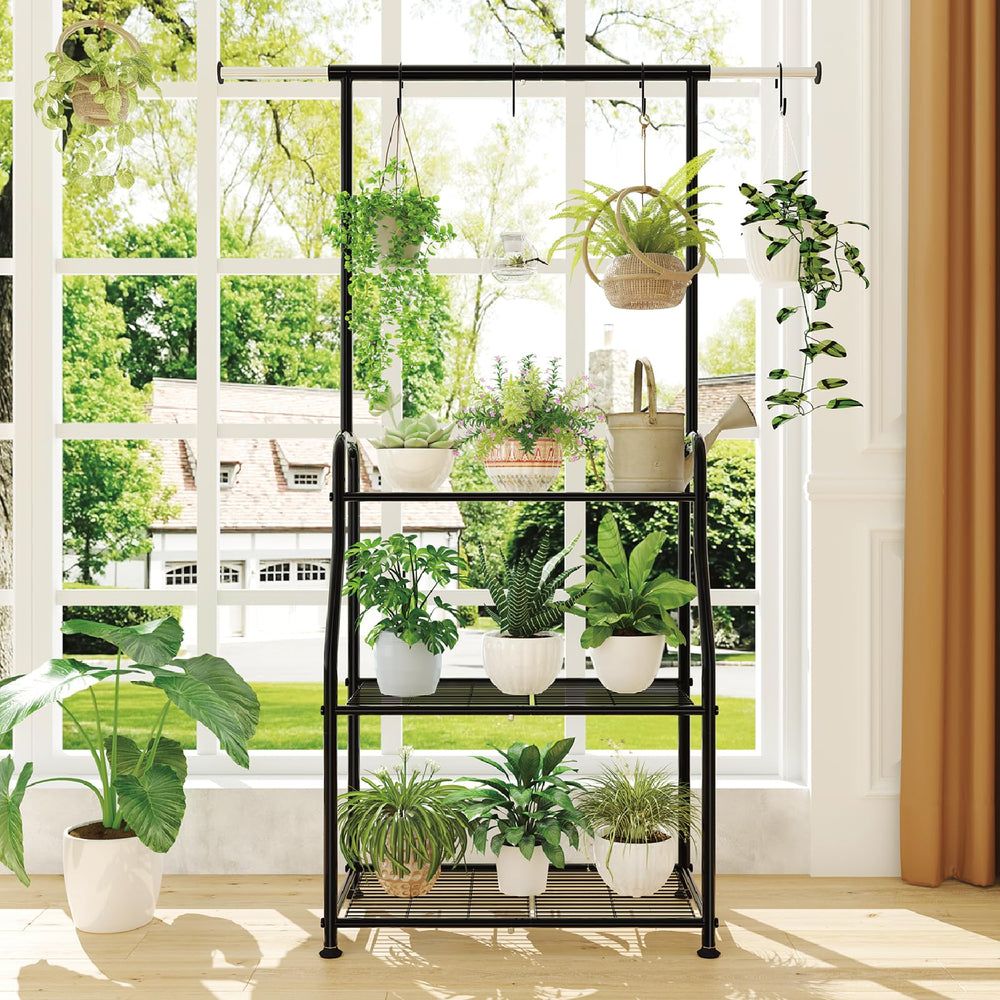 Top view displaying three tiers of Simple Trending Plant Stand