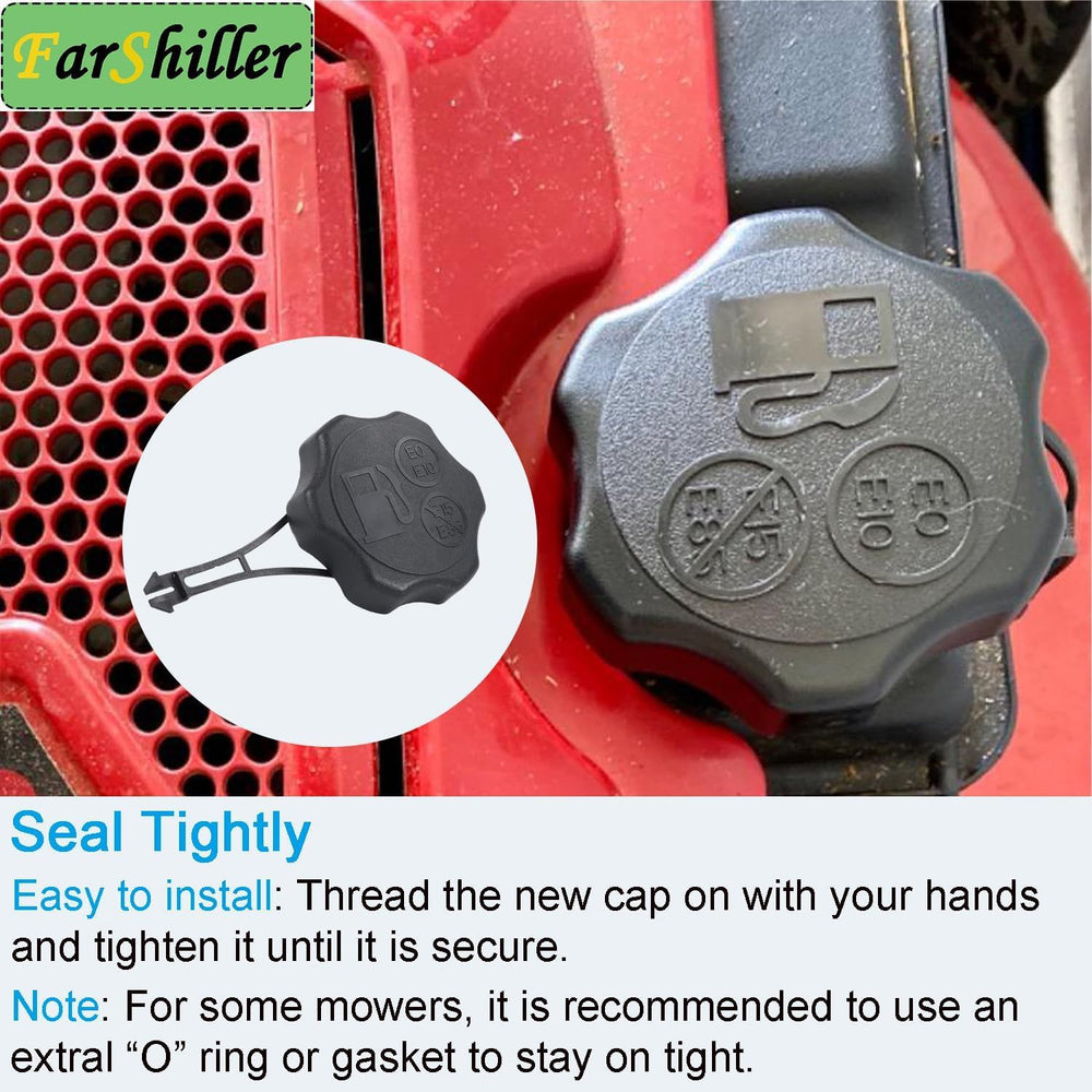Top view of FarShiller Fuel Tank Cap for easy installation