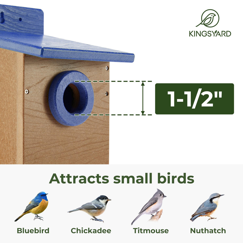 Top view of Kingsyard Bluebird House