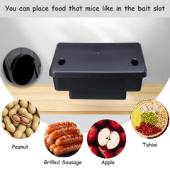 Top view of Qualirey Rat Bait Station with key