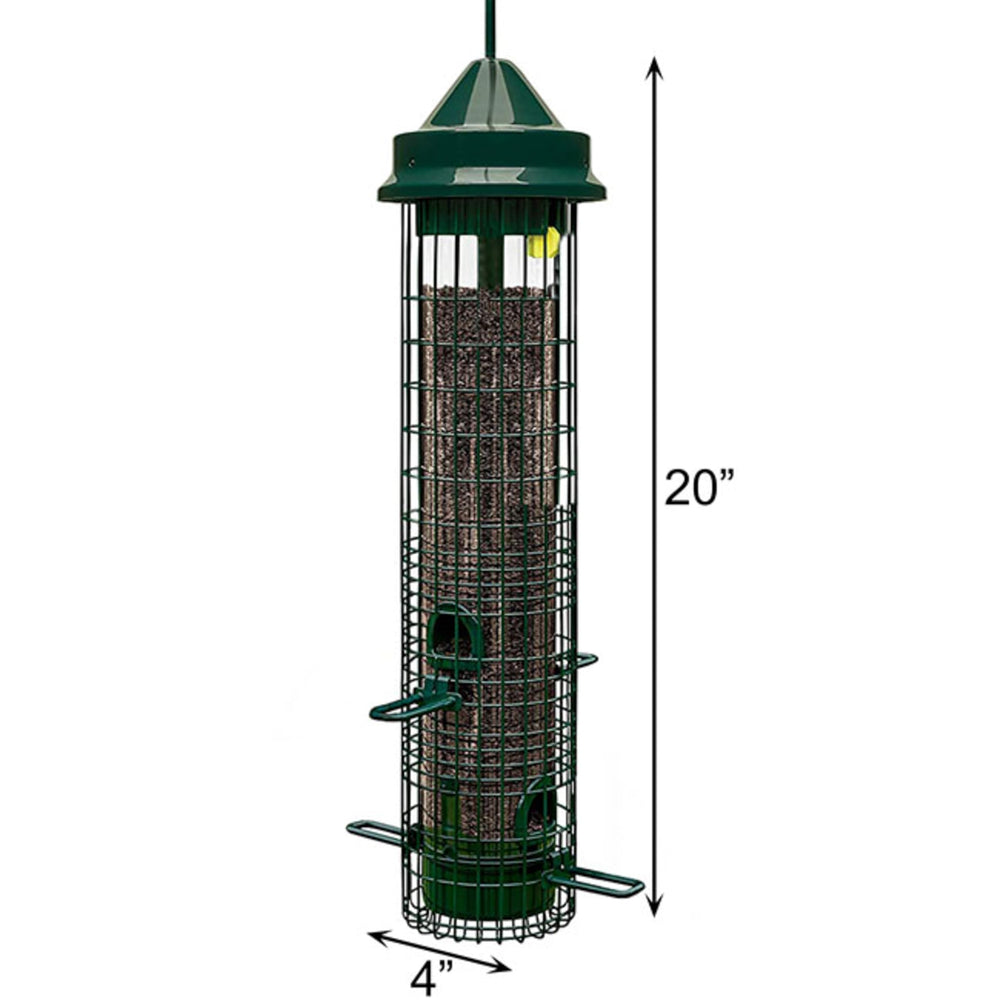 Top view of Squirrel Buster Classic Bird Feeder showing design