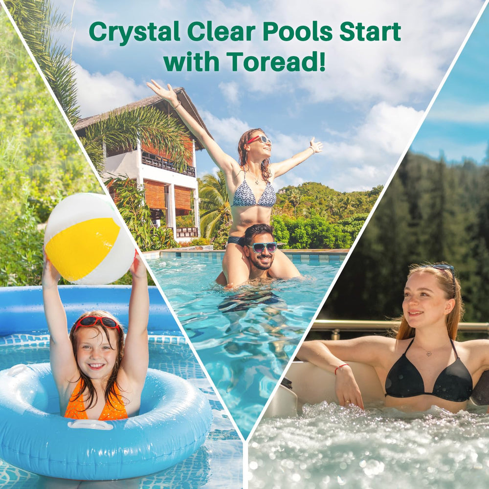 TOREAD C-4950 Spa Filter in use in a hot tub