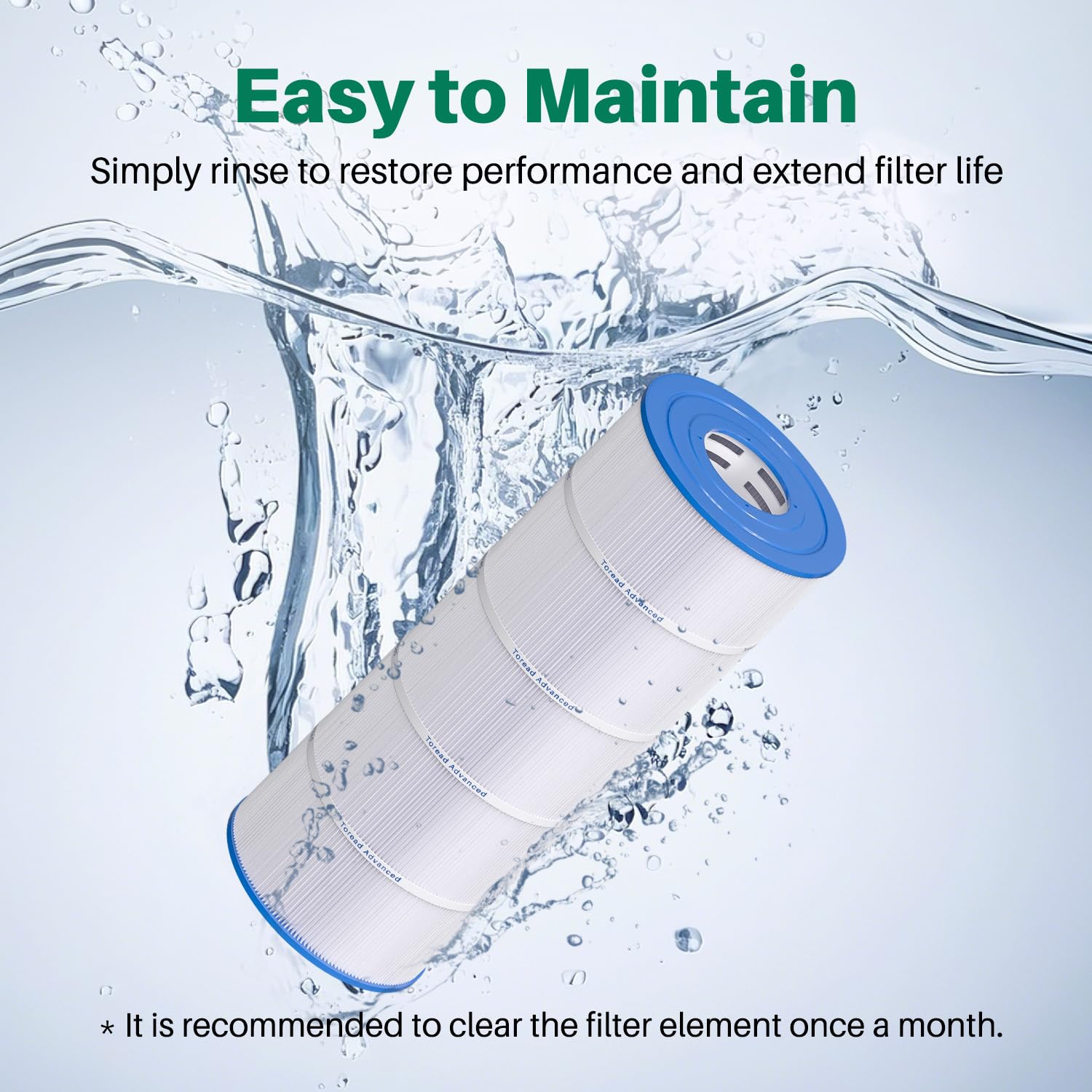 TOREAD PA120 filter with packaging