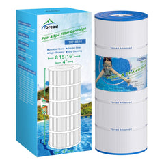TOREAD PXST150 pool filter cartridge front view