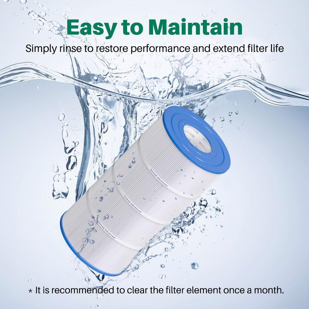 TOREAD TRF-8409 Pool Filter top view with openings