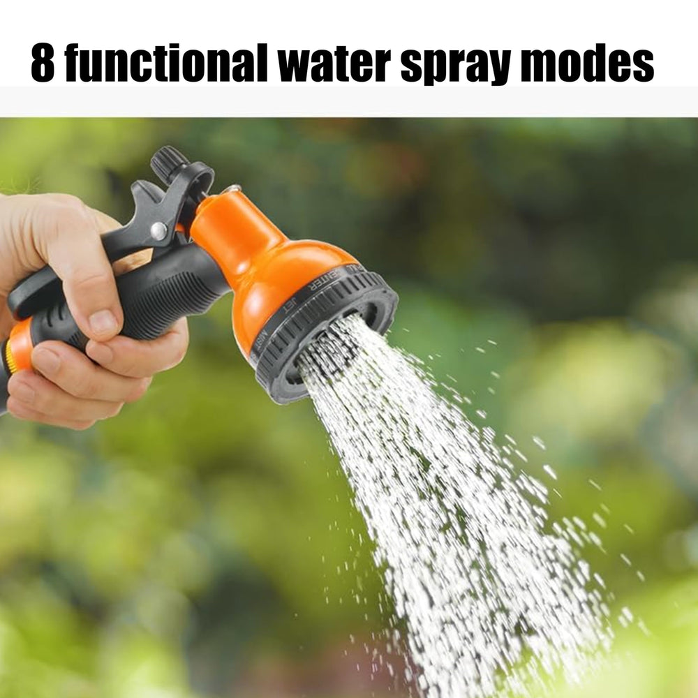 Torioweg garden hose showing flexible design during watering