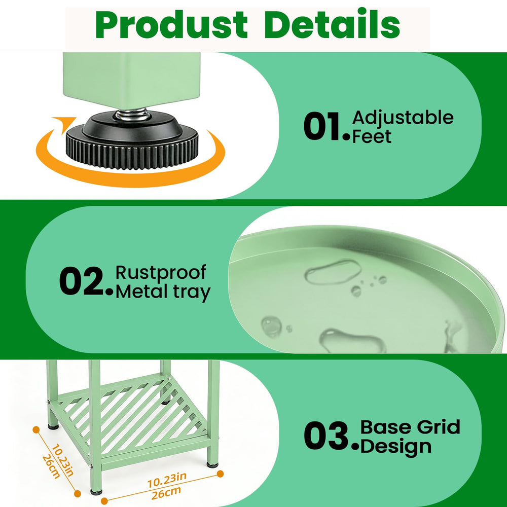 TOSKING plant stand assembly hardware and instructions
