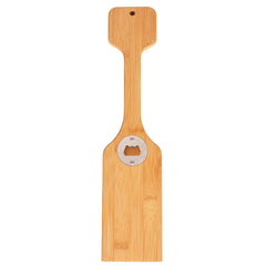 Totally Bamboo Bristle-Free BBQ Grill Scraper with Bottle Opener front view