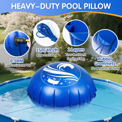 Totiro 5 FT Pool Pillow with Boston valve and rope