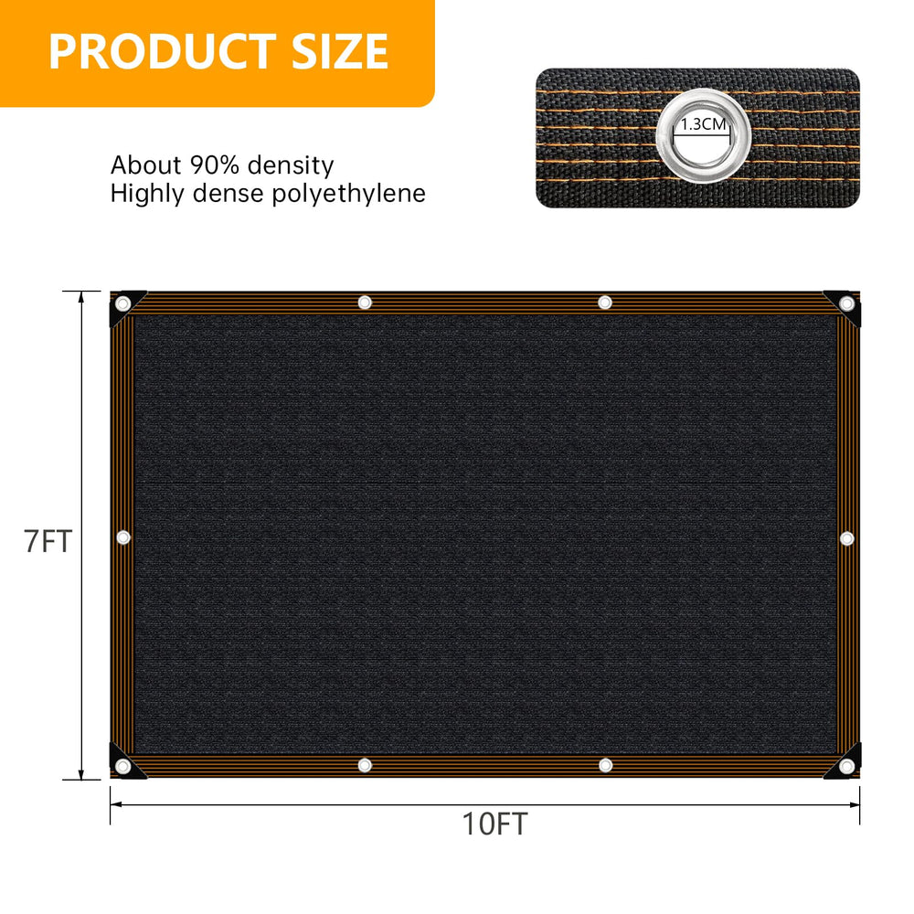 TOTOZAKUL Shade Cloth rolled and packaged for shipping