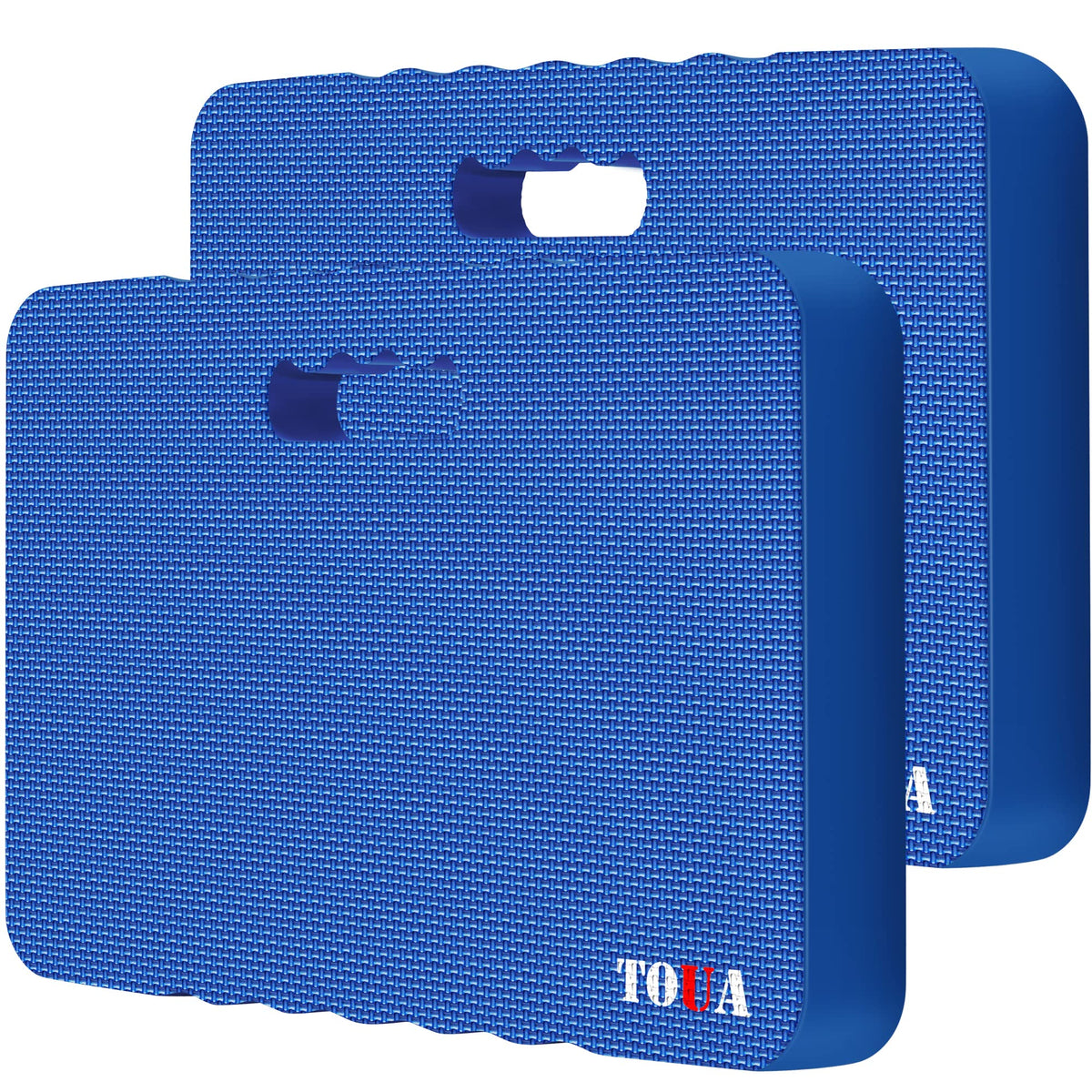TOUA Garden Kneeling Pad 2-Pack, Blue front view