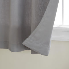 TOWN & COUNTRY BASICS Cabana Solid Heavyweight Curtain Panel with grommet top