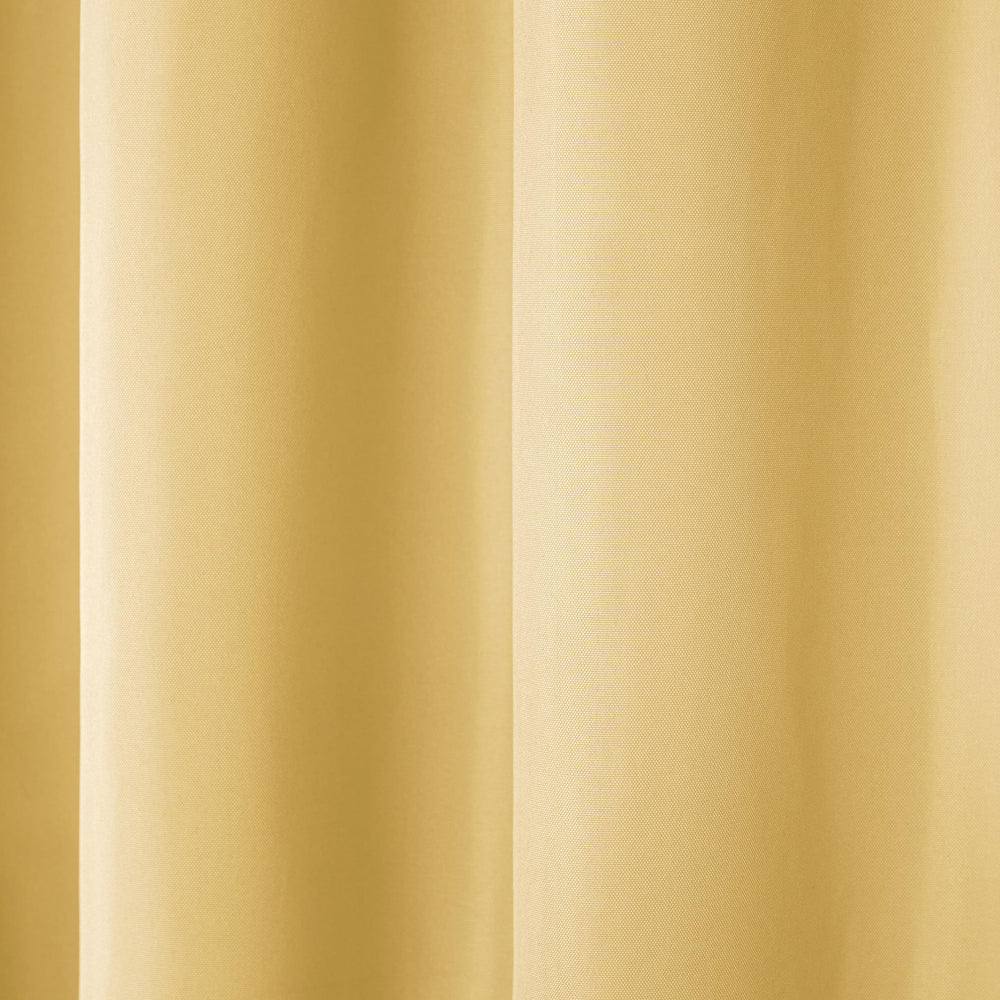 TOWN & COUNTRY BASICS Cabana Solid Heavyweight Outdoor Curtains close-up of fabric texture