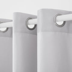 TOWN & COUNTRY BASICS Heavyweight Curtain Outdoor Setup