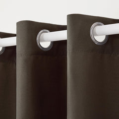 TOWN & COUNTRY BASICS Heavyweight Outdoor Curtains, Close-up of Grommet