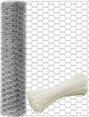 TOYPOPOR Chicken Wire 16 inch x 600 inch roll side view