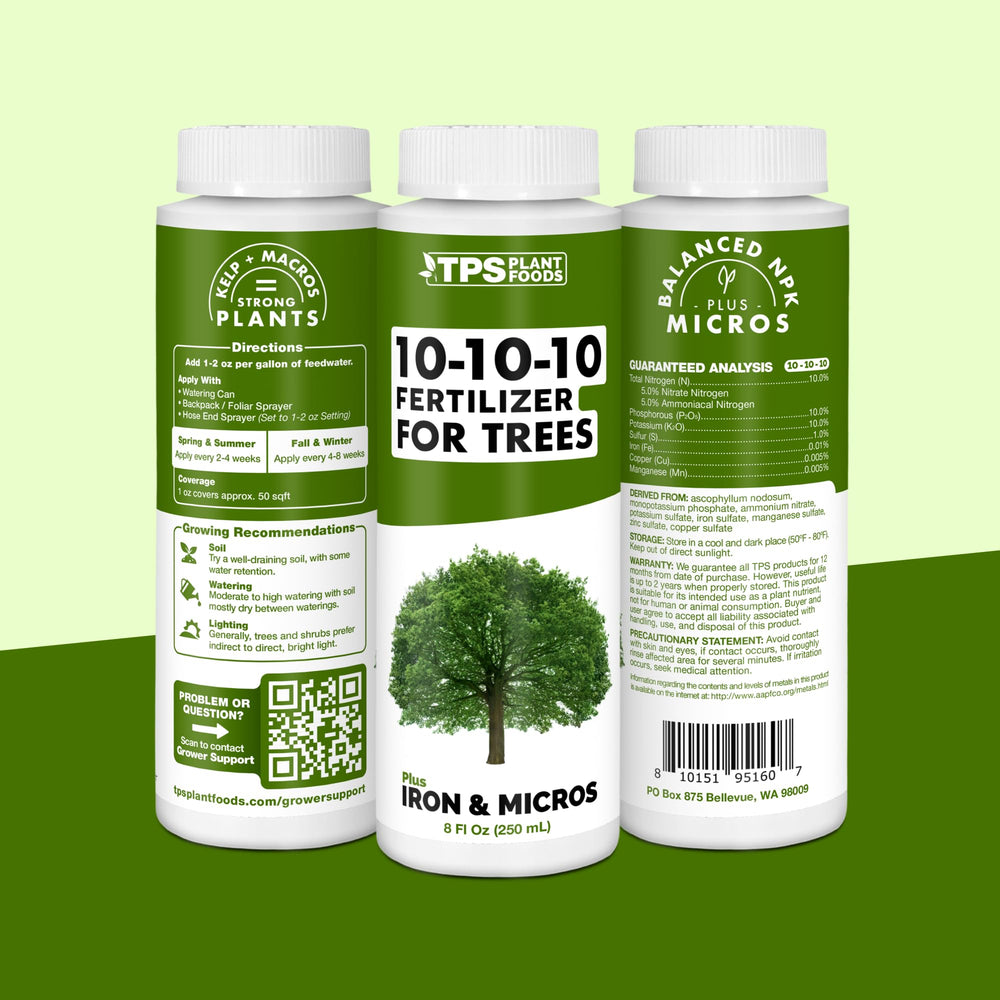 TPS NUTRIENTS 10-10-10 Fertilizer being applied to garden soil