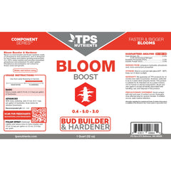 TPS NUTRIENTS Bloom Bud Builder label close-up
