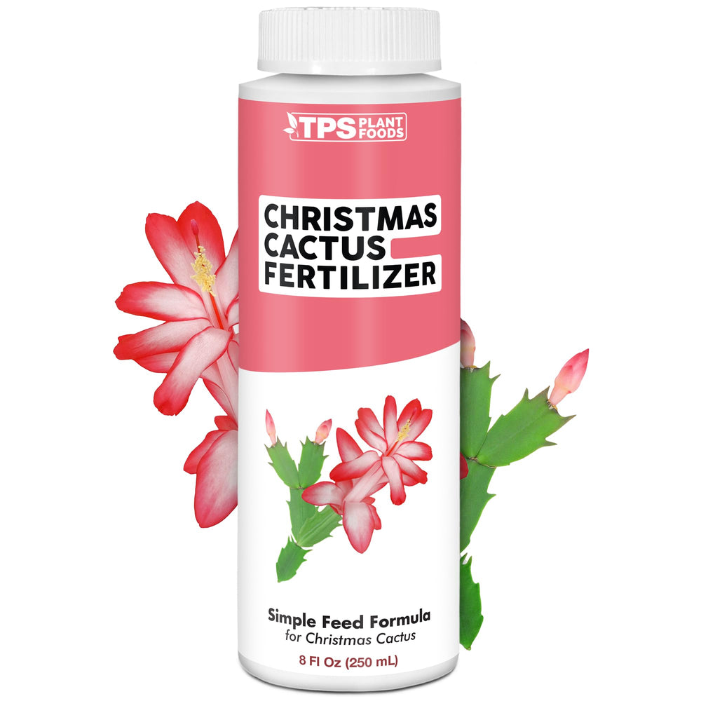 TPS NUTRIENTS Christmas Cactus Fertilizer 8 oz bottle front view