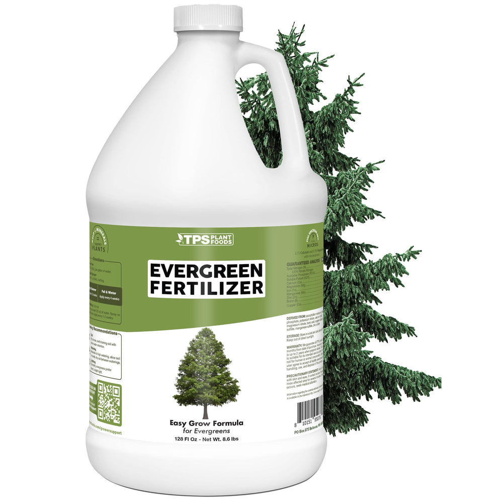 TPS NUTRIENTS Evergreen Tree Fertilizer 1 Gallon front view