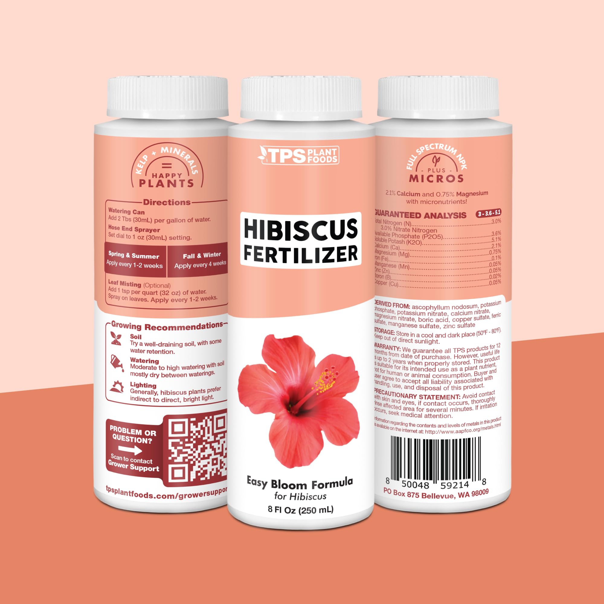 TPS NUTRIENTS Hibiscus Fertilizer with measuring cup