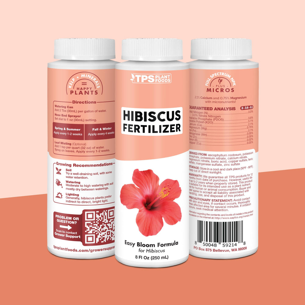 TPS NUTRIENTS Hibiscus Fertilizer with measuring cup