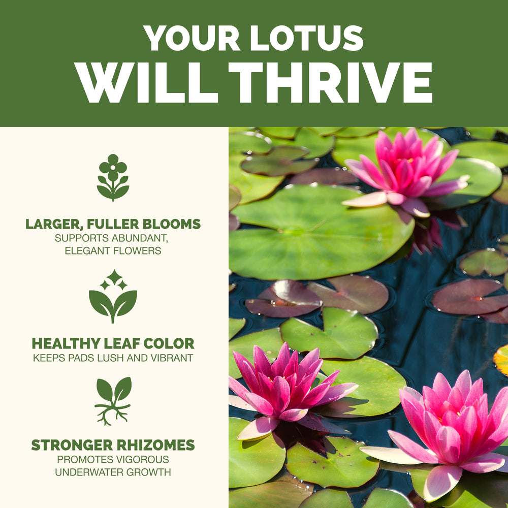 TPS NUTRIENTS Lotus Fertilizer bottle side view
