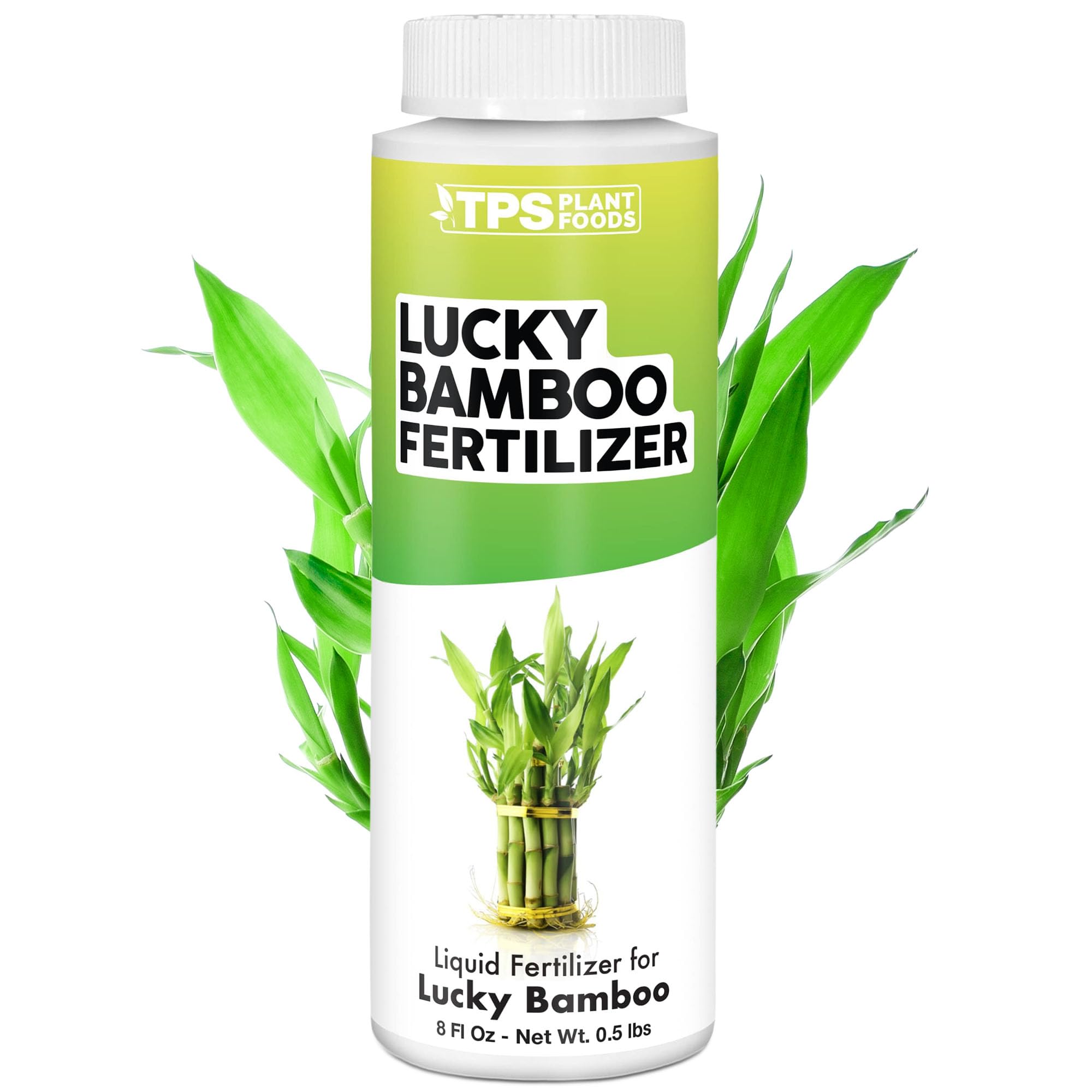 TPS NUTRIENTS Lucky Bamboo Fertilizer 8 oz bottle front view